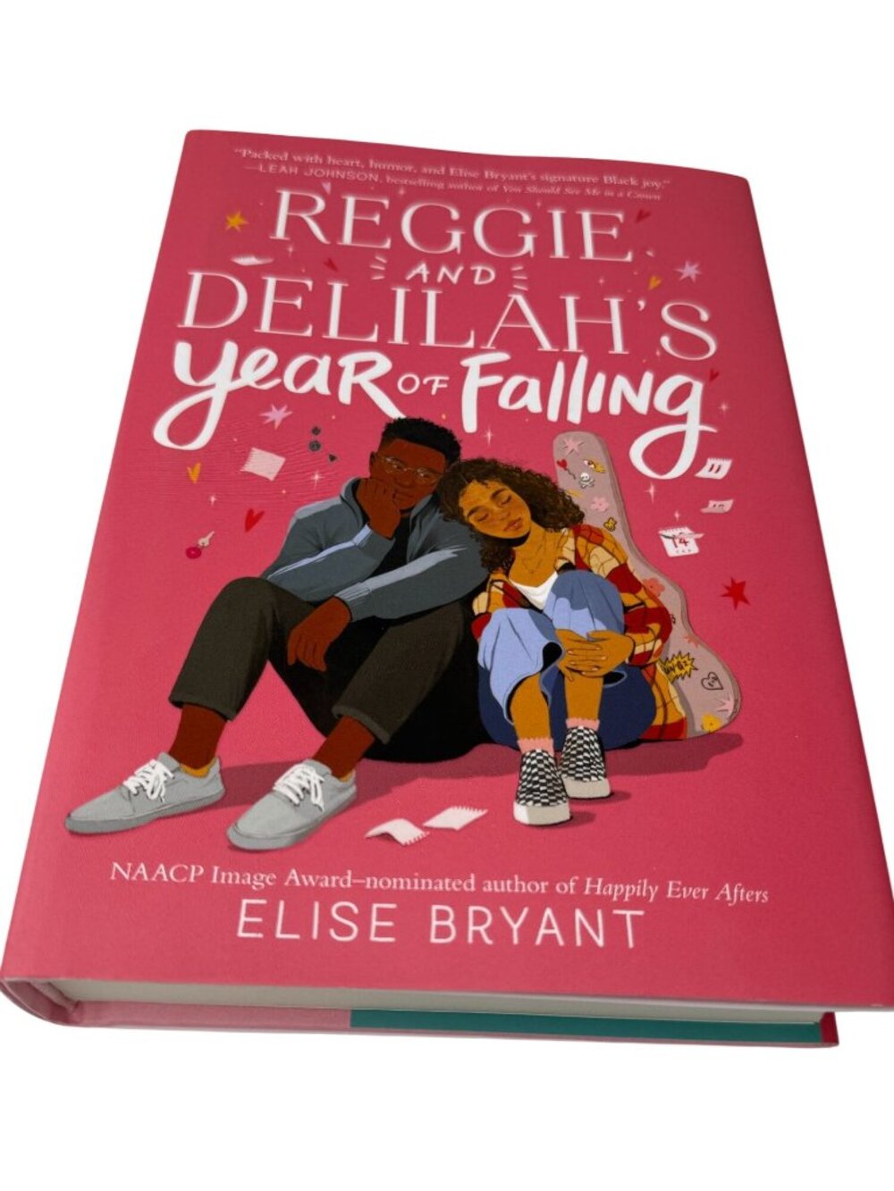 Reggie and Delilah's Year of Falling Elise Bryant Hardcover Book